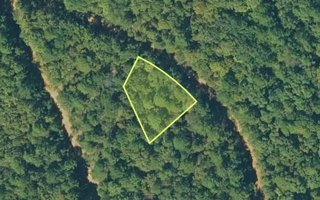 Aerial view of VAN BUREN County parcel 4300-06146-0000 — Arkansas post-auction with approximate parcel outline