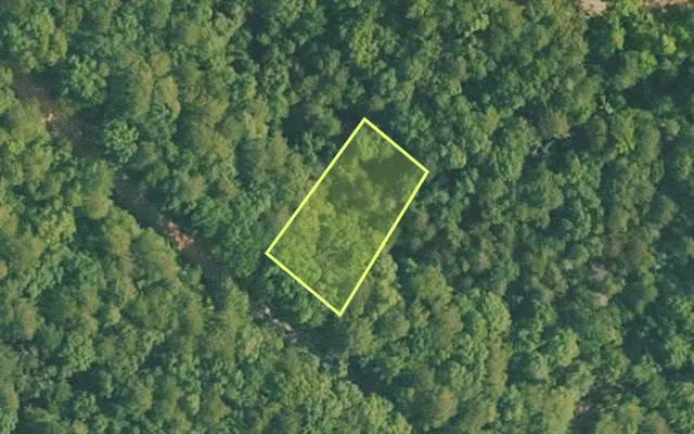 Aerial view of VAN BUREN County parcel 4050-05053-0000 — Arkansas post-auction with approximate parcel outline