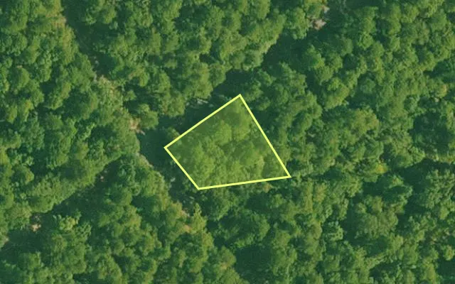 Aerial view of SALINE County parcel 536-00036-000 — Arkansas post-auction with approximate parcel outline