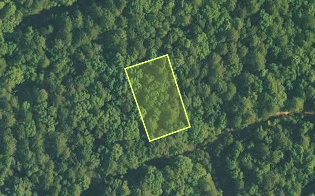 Aerial view of VAN BUREN County parcel 4400-17104-0000 — Arkansas post-auction with approximate parcel outline