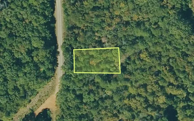 Aerial view of VAN BUREN County parcel 4050-12190-0000 — Arkansas post-auction with approximate parcel outline