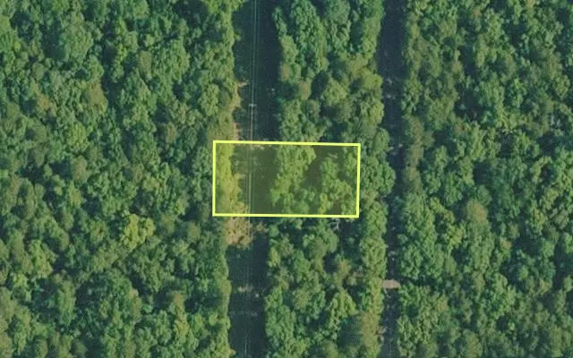 Aerial view of VAN BUREN County parcel 4350-10024-0000 — Arkansas post-auction with approximate parcel outline