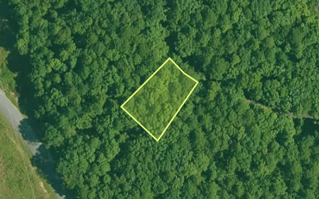Aerial view of GARLAND County parcel 66541 — Arkansas post-auction with approximate parcel outline