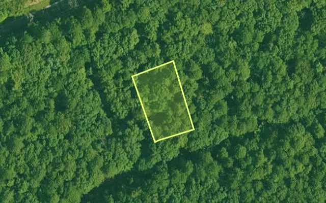 Aerial view of GARLAND County parcel 67108 — Arkansas post-auction with approximate parcel outline