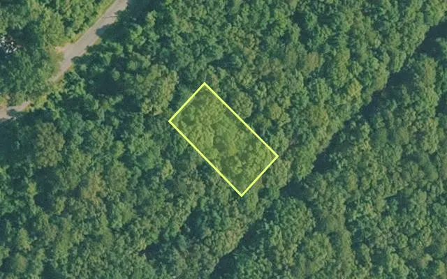 Aerial view of VAN BUREN County parcel 4400-07023-0000 — Arkansas post-auction with approximate parcel outline