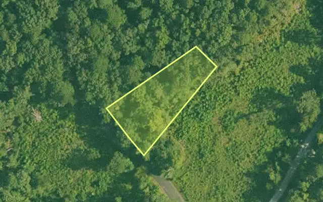 Aerial view of HOT SPRING County parcel 633-12011-000 — Arkansas post-auction with approximate parcel outline