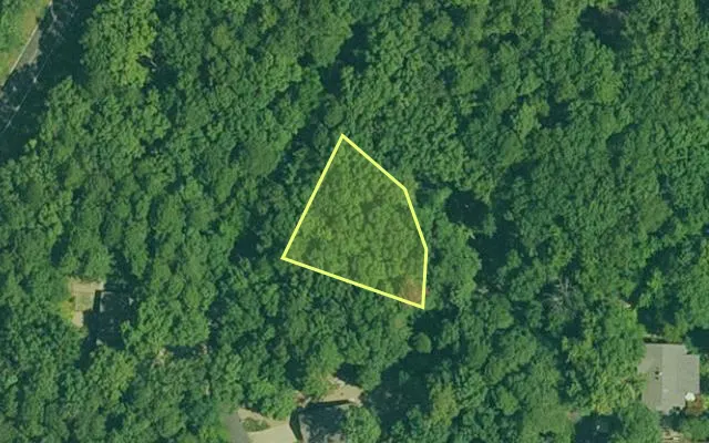 Aerial view of GARLAND County parcel 61250 — Arkansas post-auction with approximate parcel outline