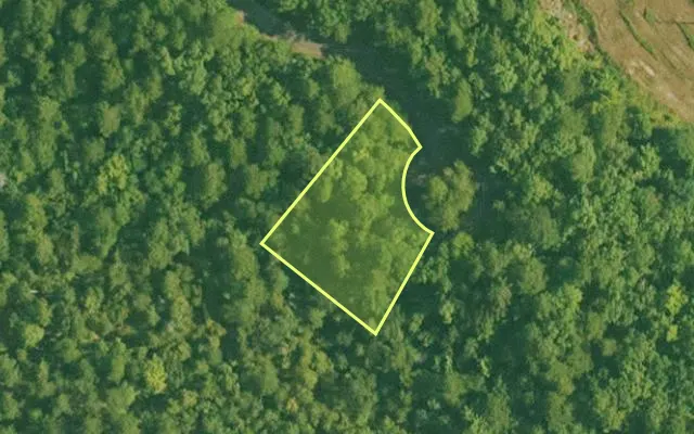 Aerial view of SALINE County parcel 384-00036-000 — Arkansas post-auction with approximate parcel outline