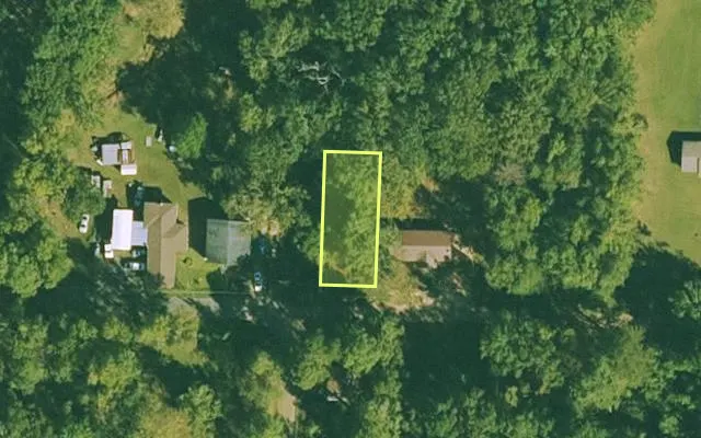 Aerial view of DALLAS County parcel 970-03389-000 — Arkansas post-auction with approximate parcel outline