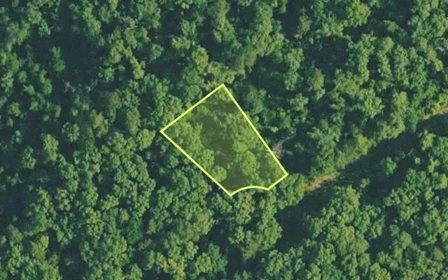 Aerial view of VAN BUREN County parcel 4400-13014-0000 — Arkansas post-auction with approximate parcel outline