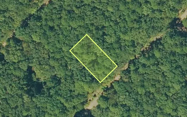 Aerial view of VAN BUREN County parcel 4300-01023-0000 — Arkansas post-auction with approximate parcel outline