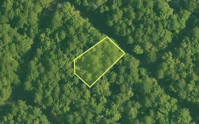 Aerial view of SALINE County parcel 692-00023-000 — Arkansas post-auction with approximate parcel outline