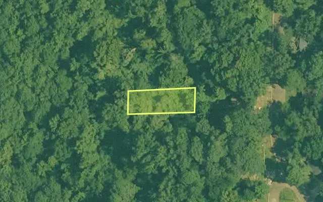 Aerial view of OUACHITA County parcel 766-00011-000R — Arkansas post-auction with approximate parcel outline