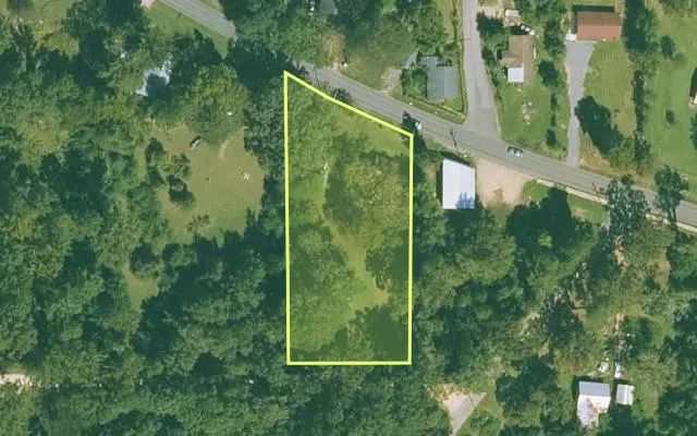 Aerial view of BRADLEY County parcel 742-00119-000 — Arkansas post-auction with approximate parcel outline