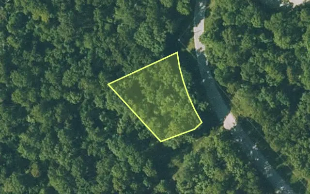 Aerial view of FULTON County parcel 240-15150-000 — Arkansas post-auction with approximate parcel outline
