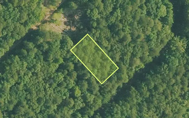 Aerial view of VAN BUREN County parcel 4050-05112-0000 — Arkansas post-auction with approximate parcel outline