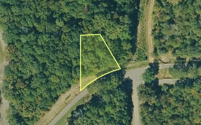 Aerial view of VAN BUREN County parcel 4050-12080-0000 — Arkansas post-auction with approximate parcel outline