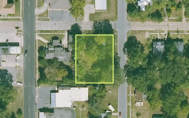 Aerial view of JEFFERSON County parcel 930-02997-000 — Arkansas post-auction with approximate parcel outline