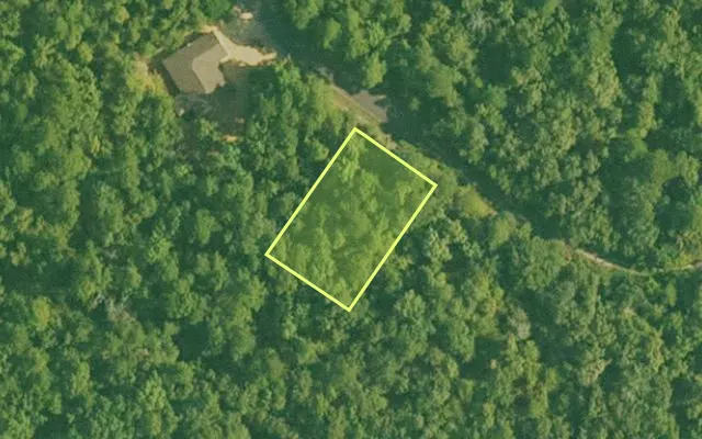 Aerial view of SALINE County parcel 604-00052-000 — Arkansas post-auction with approximate parcel outline