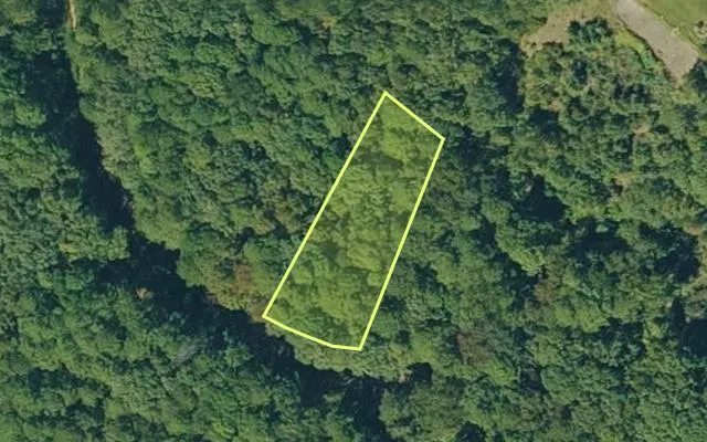 Aerial view of VAN BUREN County parcel 4300-03145-0000 — Arkansas post-auction with approximate parcel outline