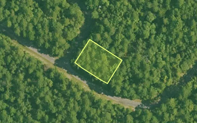 Aerial view of SALINE County parcel 384-00103-000 — Arkansas post-auction with approximate parcel outline