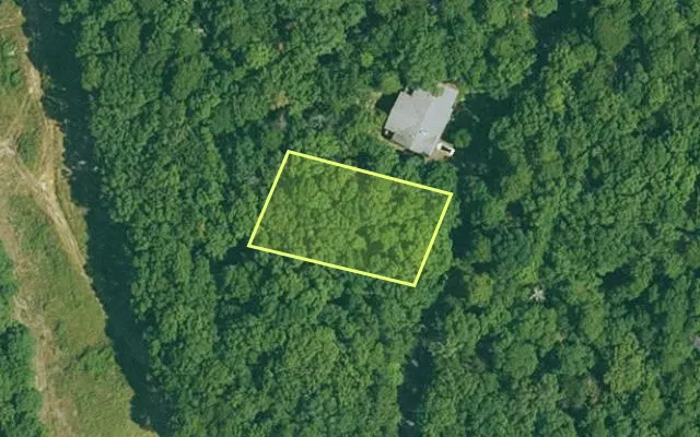 Aerial view of GARLAND County parcel 73023 — Arkansas post-auction with approximate parcel outline