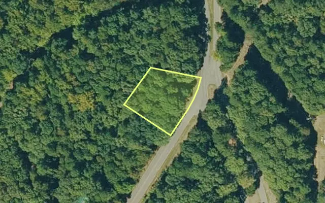 Aerial view of VAN BUREN County parcel 4300-04123-0000 — Arkansas post-auction with approximate parcel outline