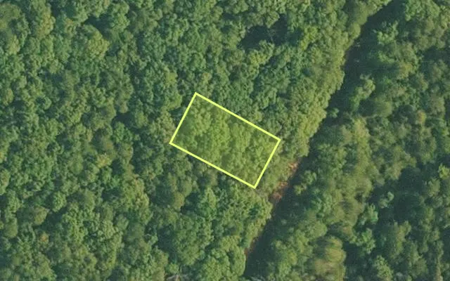 Aerial view of VAN BUREN County parcel 4410-02059-0000 — Arkansas post-auction with approximate parcel outline