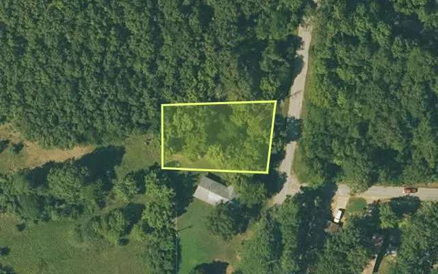 Aerial view of FULTON County parcel 150-11878-000 — Arkansas post-auction with approximate parcel outline