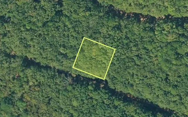 Aerial view of VAN BUREN County parcel 4300-02131-0000 — Arkansas post-auction with approximate parcel outline