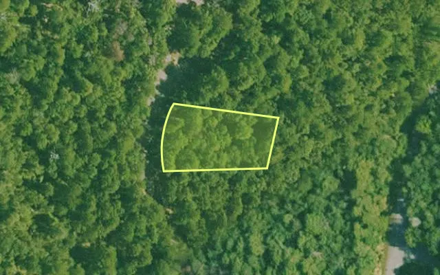 Aerial view of SALINE County parcel 652-00066-000 — Arkansas post-auction with approximate parcel outline