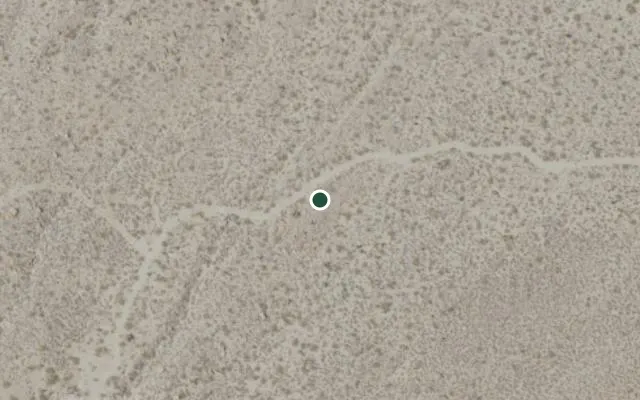 Aerial view of 3.05 acres in San Bernardino, CA — 15202; approximate location marked