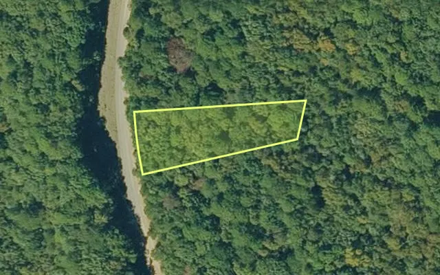 Aerial view of VAN BUREN County parcel 4300-03174-0000 — Arkansas post-auction with approximate parcel outline