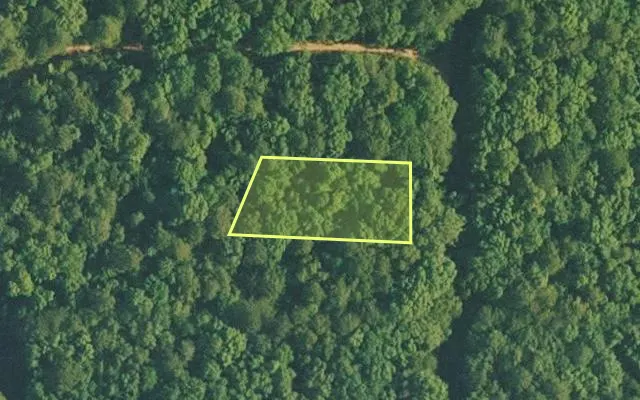 Aerial view of VAN BUREN County parcel 4400-16194-0000 — Arkansas post-auction with approximate parcel outline
