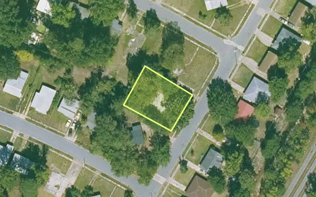 Aerial view of JEFFERSON County parcel 930-44085-000 — Arkansas post-auction with approximate parcel outline