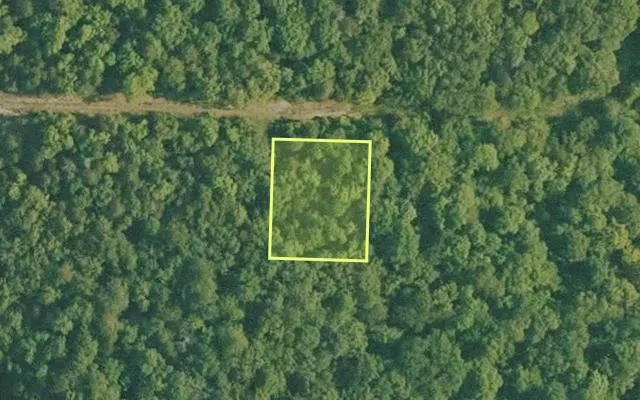 Aerial view of BAXTER County parcel 010-02288-000 — Arkansas post-auction with approximate parcel outline