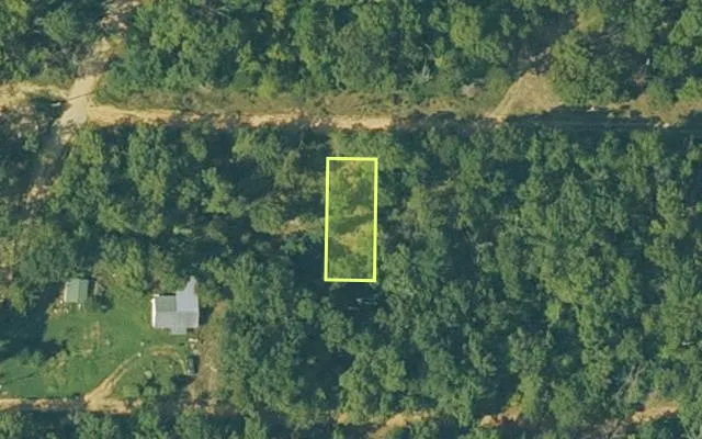 Aerial view of FULTON County parcel 686-25069-000 — Arkansas post-auction with approximate parcel outline