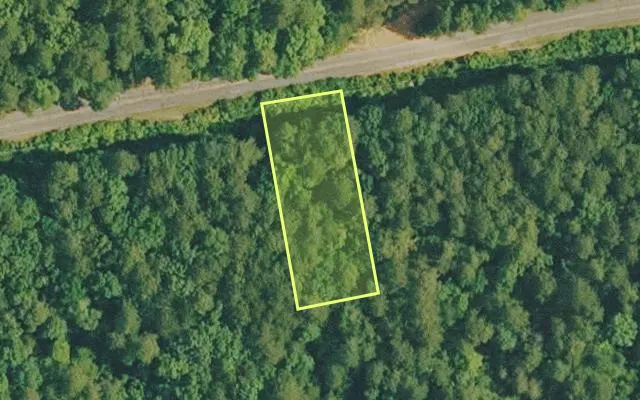 Aerial view of VAN BUREN County parcel 4400-01079-0000 — Arkansas post-auction with approximate parcel outline