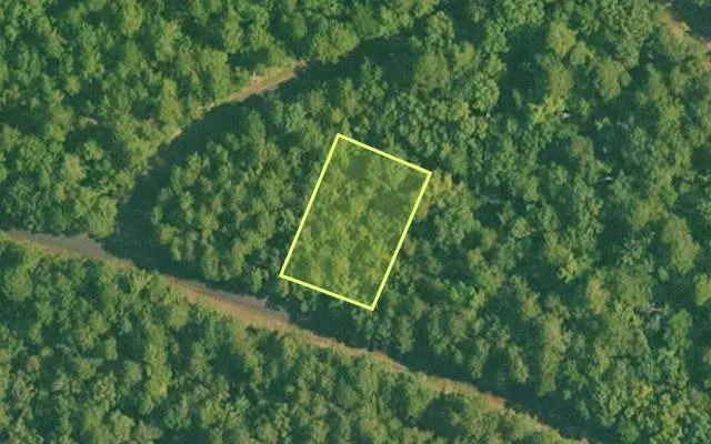 Aerial view of SALINE County parcel 452-00092-000 — Arkansas post-auction with approximate parcel outline