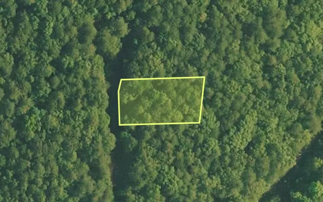 Aerial view of VAN BUREN County parcel 4500-01330-0000 — Arkansas post-auction with approximate parcel outline