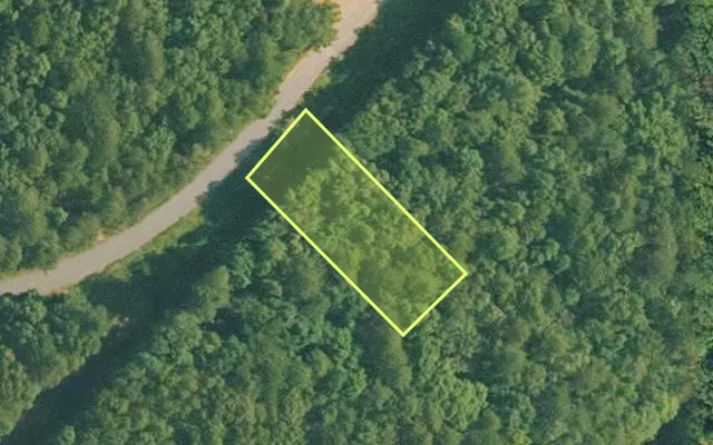 Aerial view of VAN BUREN County parcel 4300-01120-0000 — Arkansas post-auction with approximate parcel outline