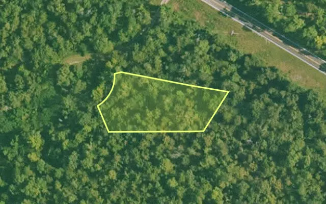 Aerial view of SALINE County parcel 600-00078-000 — Arkansas post-auction with approximate parcel outline