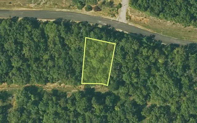 Aerial view of FULTON County parcel 115-10722-000 — Arkansas post-auction with approximate parcel outline