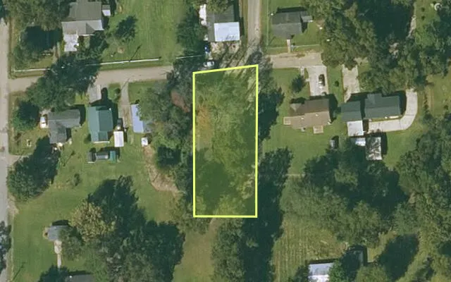 Aerial view of CHICOT County parcel 050-03561-000 — Arkansas post-auction with approximate parcel outline
