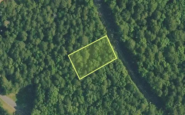 Aerial view of VAN BUREN County parcel 4350-03034-0000 — Arkansas post-auction with approximate parcel outline