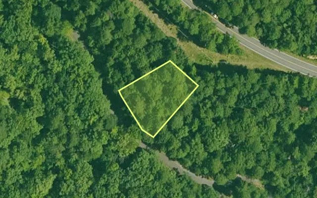 Aerial view of GARLAND County parcel 66363 — Arkansas post-auction with approximate parcel outline