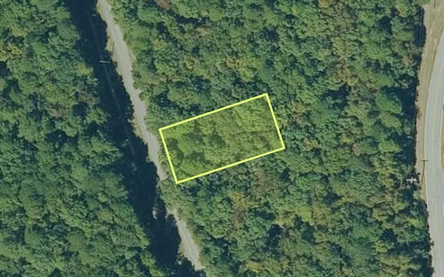 Aerial view of VAN BUREN County parcel 4300-05191-0000 — Arkansas post-auction with approximate parcel outline