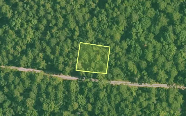Aerial view of SALINE County parcel 496-00084-000 — Arkansas post-auction with approximate parcel outline