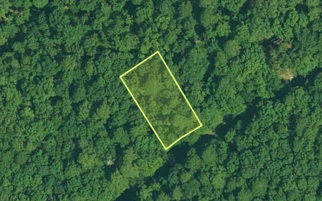 Aerial view of GARLAND County parcel 62488 — Arkansas post-auction with approximate parcel outline