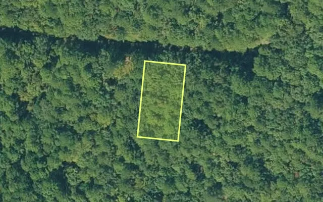 Aerial view of VAN BUREN County parcel 4300-05165-0000 — Arkansas post-auction with approximate parcel outline